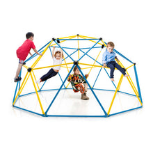Load image into Gallery viewer, 10 Feet Dome Climber with Swing and 800 Lbs Load Capacity-Multicolor
