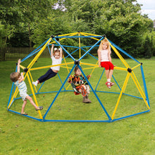 Load image into Gallery viewer, 10 Feet Dome Climber with Swing and 800 Lbs Load Capacity-Multicolor

