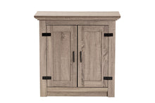 Load image into Gallery viewer, Baxton Studio Bruce Modern Contemporary Farmhouse Oak Brown Finished Wood 2-Door Shoe Storage Cabinet
