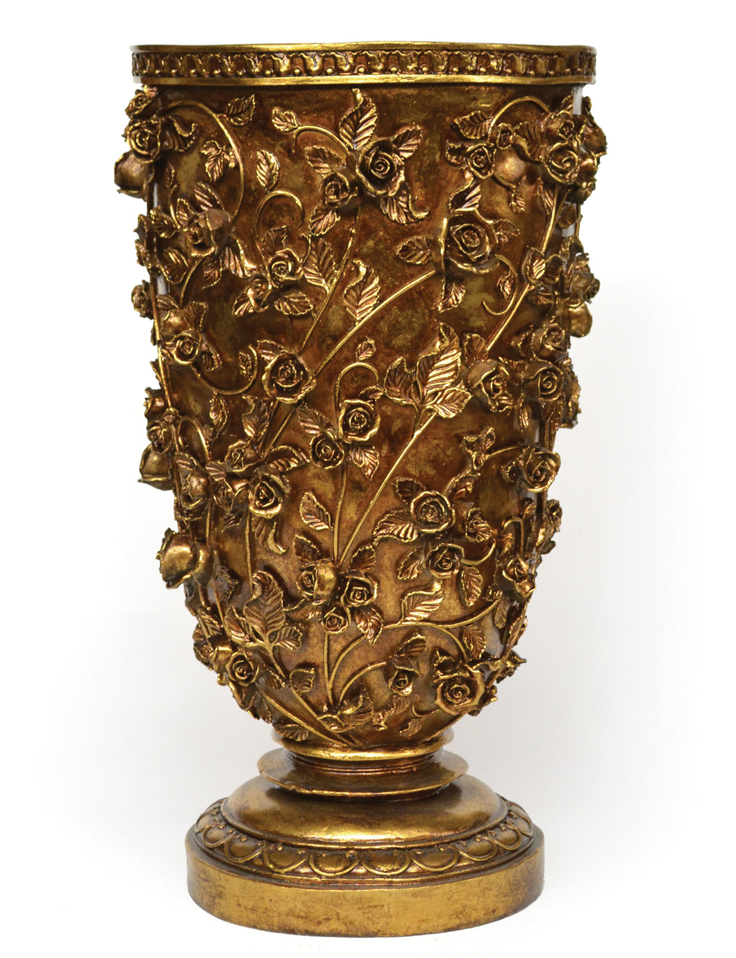 Golden Garden Tall Vase