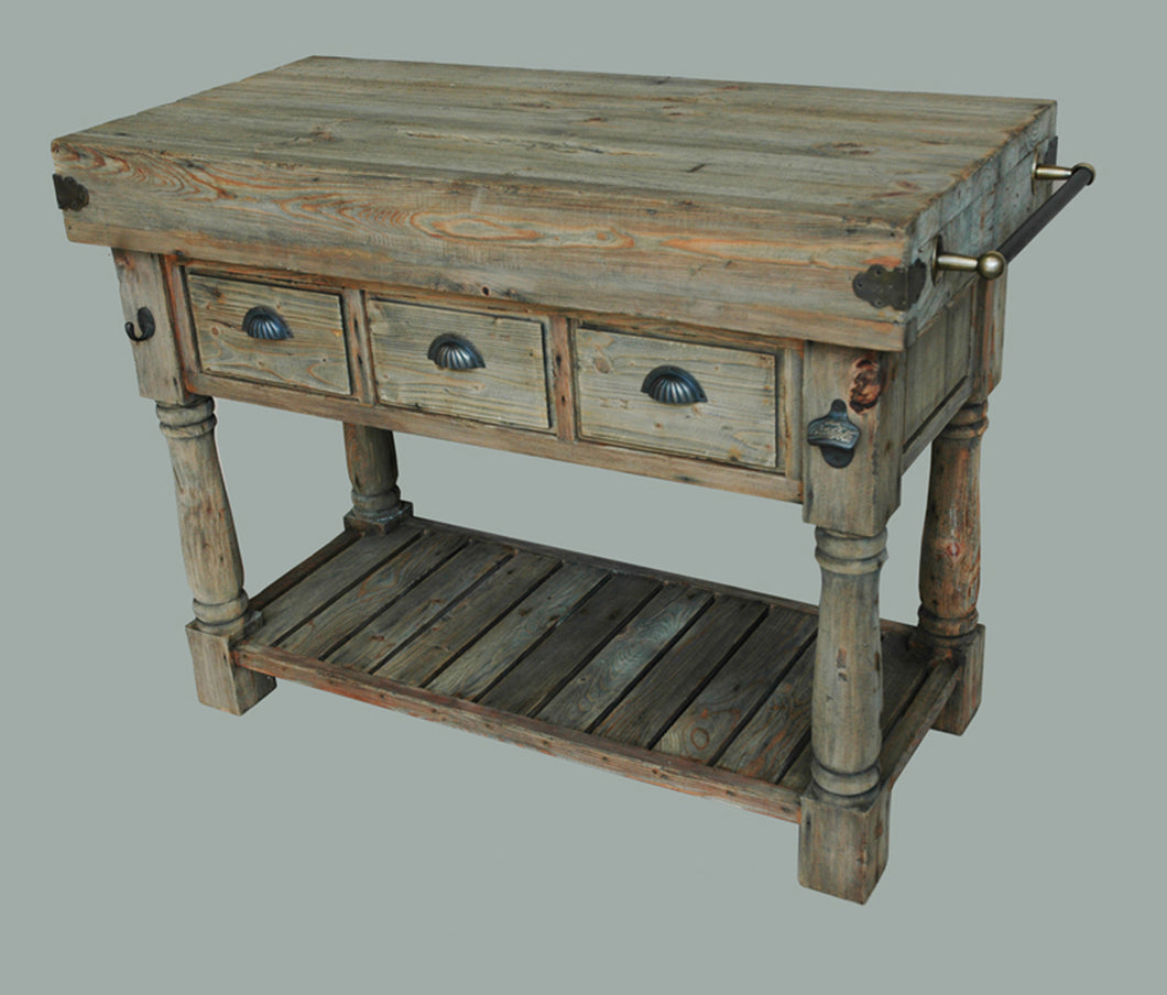 Farmhouse Island Work Console