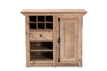 Load image into Gallery viewer, Baxton Studio Albert Modern and Contemporary Farmhouse Rustic Oak Brown Finished Wood 1-Door Dining Room Sideboard Buffet
