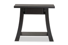Load image into Gallery viewer, Baxton Studio Herman Modern and Contemporary Dark Brown Finished Wood 1-Drawer Console Table
