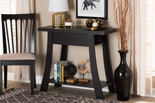 Load image into Gallery viewer, Baxton Studio Herman Modern and Contemporary Dark Brown Finished Wood 1-Drawer Console Table
