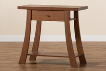 Load image into Gallery viewer, Baxton Studio Herman Modern and Contemporary Walnut Brown Finished Wood 1-Drawer Console Table
