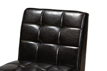 Load image into Gallery viewer, Baxton Studio Sanford Mid-Century Modern Dark Brown Faux Leather Upholstered and Walnut Brown Finished Wood Dining Chair
