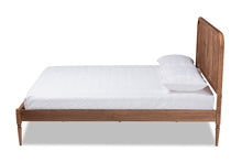 Load image into Gallery viewer, Baxton Studio Neilan Modern and Contemporary Walnut Brown Finished Wood Full Size Platform Bed
