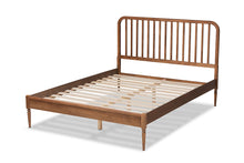 Load image into Gallery viewer, Baxton Studio Neilan Modern and Contemporary Walnut Brown Finished Wood Full Size Platform Bed
