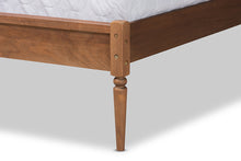 Load image into Gallery viewer, Baxton Studio Neilan Modern and Contemporary Walnut Brown Finished Wood Full Size Platform Bed
