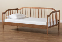 Load image into Gallery viewer, Baxton Studio Parson Classic Mid-Century Modern Walnut Brown Finished Wood Twin Size Daybed
