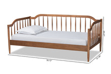 Load image into Gallery viewer, Baxton Studio Parson Classic Mid-Century Modern Walnut Brown Finished Wood Twin Size Daybed
