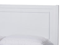 Load image into Gallery viewer, Baxton Studio Daniella Modern and Contemporary White Finished Wood Full Size Platform Bed
