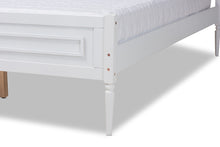 Load image into Gallery viewer, Baxton Studio Daniella Modern and Contemporary White Finished Wood Full Size Platform Bed
