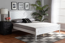 Load image into Gallery viewer, Baxton Studio Daniella Modern and Contemporary White Finished Wood Full Size Platform Bed
