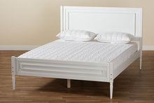 Load image into Gallery viewer, Baxton Studio Daniella Modern and Contemporary White Finished Wood Full Size Platform Bed
