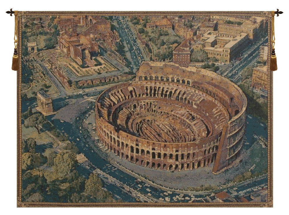 The Coliseum Rome Italian Tapestry