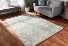 Load image into Gallery viewer, Baxton Studio Morain Modern and Contemporary Grey Hand-Tufted Wool Area Rug
