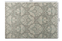 Load image into Gallery viewer, Baxton Studio Morain Modern and Contemporary Grey Hand-Tufted Wool Area Rug
