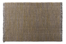 Load image into Gallery viewer, Baxton Studio Nurten Modern and Contemporary Yellow and Grey Handwoven Hemp Blend Area Rug
