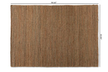 Load image into Gallery viewer, Baxton Studio Flamings Modern and Contemporary Brick Handwoven Hemp Area Rug
