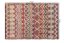 Load image into Gallery viewer, Baxton Studio Graydon Modern and Contemporary Multi-Colored Handwoven Fabric Blend Area Rug
