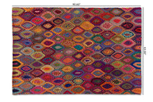 Load image into Gallery viewer, Baxton Studio Addis Modern and Contemporary Multi-Colored Handwoven Fabric Area Rug
