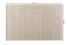 Load image into Gallery viewer, Baxton Studio Linwood Modern and Contemporary Ivory Hand-Tufted Wool Area Rug
