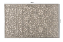 Load image into Gallery viewer, Baxton Studio Borneo Modern and Contemporary Grey Hand-Tufted Wool Area Rug
