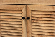 Load image into Gallery viewer, Baxton Studio Coolidge Modern and Contemporary Oak Brown Finished Wood 1-Drawer Shoe Storage Cabinet
