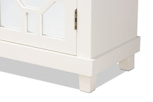 Load image into Gallery viewer, Baxton Studio Carlena Modern and Contemporary White Finished Wood and Mirrored Glass 2-Door Sideboard
