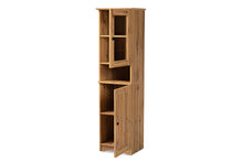 Load image into Gallery viewer, Baxton Studio Lauren Modern and Contemporary Oak Brown Finished Wood Buffet and Hutch Kitchen Cabinet
