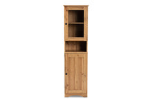 Load image into Gallery viewer, Baxton Studio Lauren Modern and Contemporary Oak Brown Finished Wood Buffet and Hutch Kitchen Cabinet

