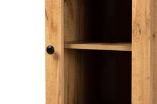 Load image into Gallery viewer, Baxton Studio Lauren Modern and Contemporary Oak Brown Finished Wood Buffet and Hutch Kitchen Cabinet
