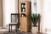 Load image into Gallery viewer, Baxton Studio Lauren Modern and Contemporary Oak Brown Finished Wood Buffet and Hutch Kitchen Cabinet
