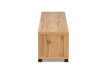Load image into Gallery viewer, Baxton Studio Beasley Modern and Contemporary Oak Brown Finished Wood 1-Drawer TV Stand
