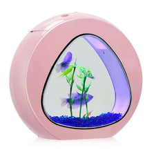 Load image into Gallery viewer, 1Gallon Fish Aquarium Tank with Filter Air Pump-Pink
