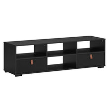 Load image into Gallery viewer, TV Stand Entertainment Media Center Console for TV&#39;s up to 60 Inch with Drawers-Black

