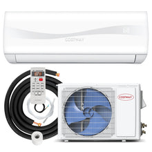 Load image into Gallery viewer, 12000 BTU 17 SEER2 208-230V Ductless Mini Split Air Conditioner and Heater
