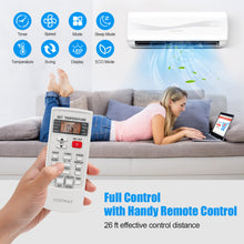 Load image into Gallery viewer, 12000 BTU 17 SEER2 208-230V Ductless Mini Split Air Conditioner and Heater
