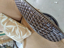 Load image into Gallery viewer, Grand Bonaire Weave Swivel Lounge With Pillow

