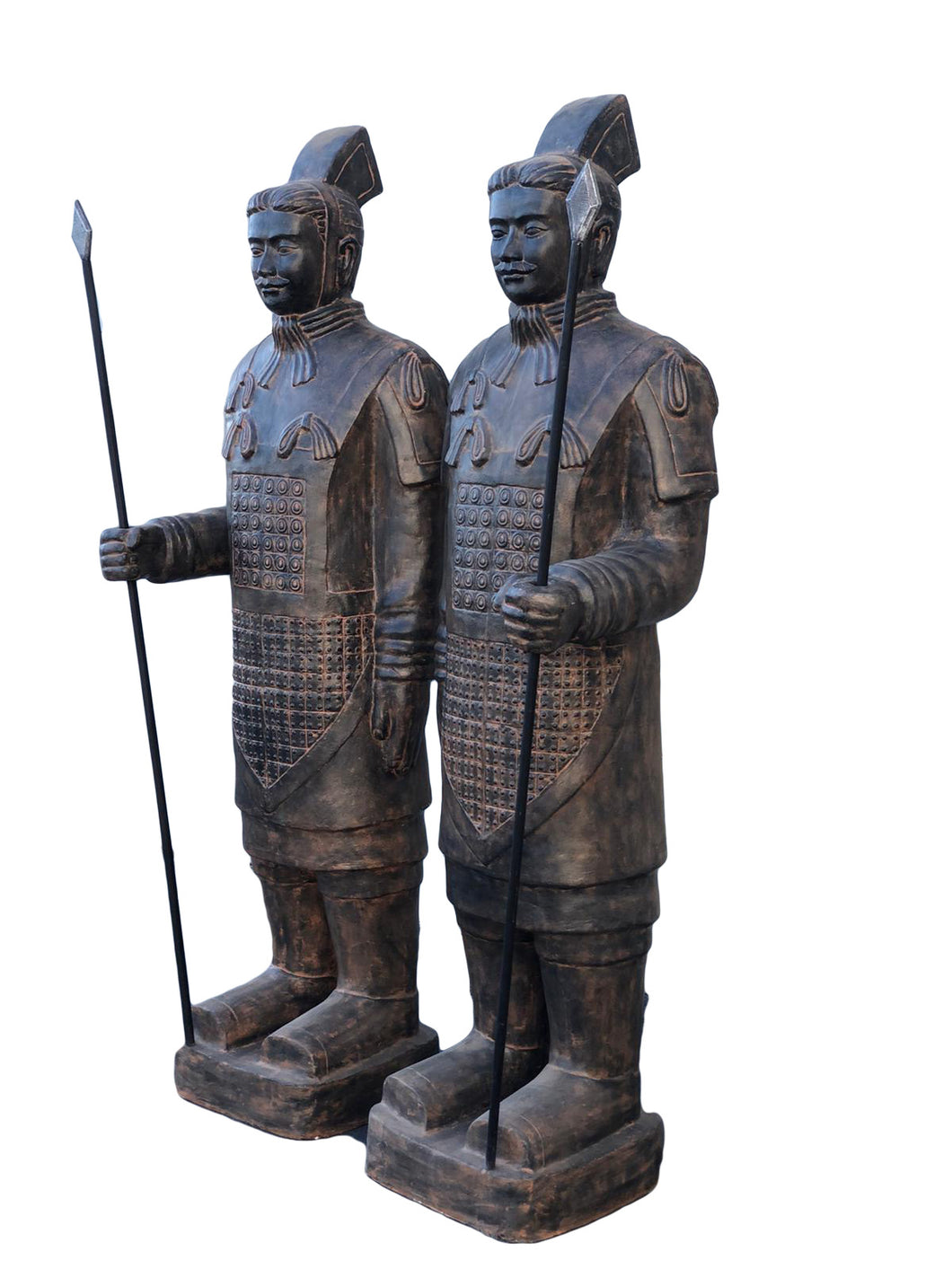 Life Size Pair of Standing Soldiers 78.74