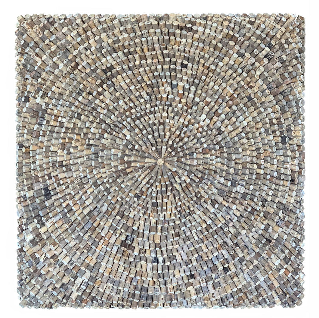 Wood Wall Art Large Square 60 Inch