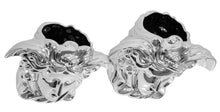 Load image into Gallery viewer, Medusa Vases Silver Set of 2
