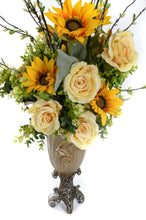 Load image into Gallery viewer, Chiffon Roses and SunflowersÊ Ê
