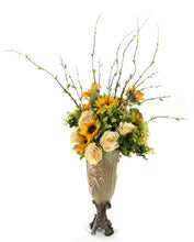 Load image into Gallery viewer, Chiffon Roses and SunflowersÊ Ê

