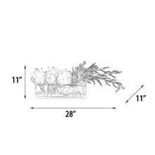 Load image into Gallery viewer, White Protea Glass
