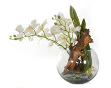 Load image into Gallery viewer, White Orchids Bubble BowlÊÊ
