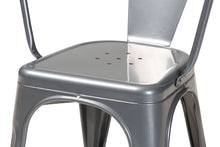 Load image into Gallery viewer, Baxton Studio Ryland Modern Industrial Grey Finished Metal 4-Piece Dining Chair Set
