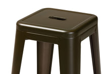 Load image into Gallery viewer, Baxton Studio Horton Modern and Contemporary Industrial Gunmetal Finished Metal 4-Piece Stackable Bar Stool Set
