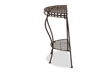 Load image into Gallery viewer, Baxton Studio Laraine Modern and Contemporary Black Metal Outdoor Console Table

